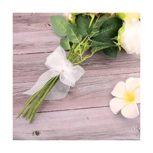 Hapeper Cinta de organza transparente de 112 pulgadas_5