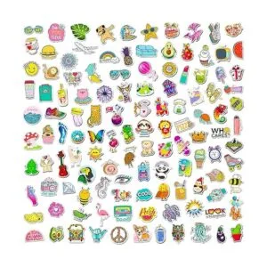 300 calcomanías para botellas de agua bonitas calcomanías_3