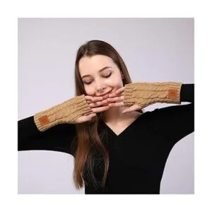 UHOMENY 50 etiquetas hechas a mano de piel sintética_5