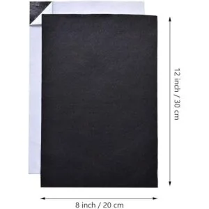 Jtnohx Hojas de fieltro autoadhesivas 12 piezas de_3