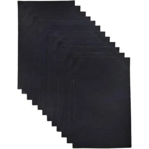 Jtnohx Hojas de fieltro autoadhesivas 12 piezas de_2