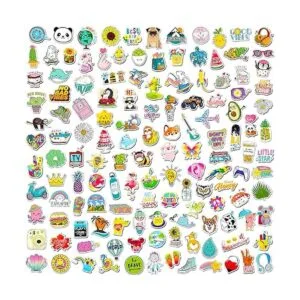 300 calcomanías para botellas de agua bonitas calcomanías_2