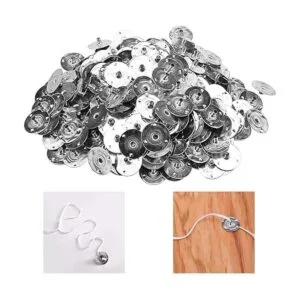 200 unidades de base de mecha de vela de 0.492 in_4