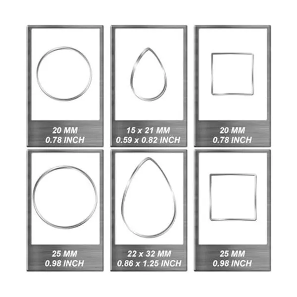 Aro para hacer joyas 60 aretes de aro para hacer joyas_2