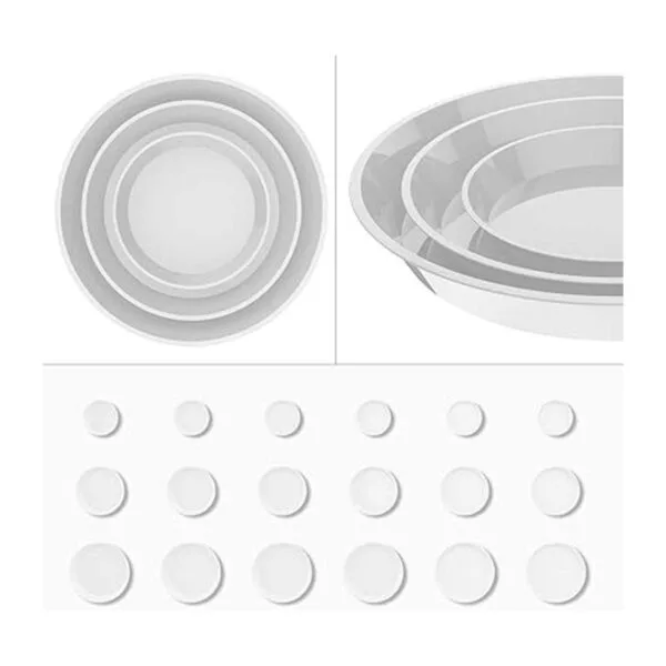 UPMCT Paquete de 6 platos para plantas 6 8 10_5