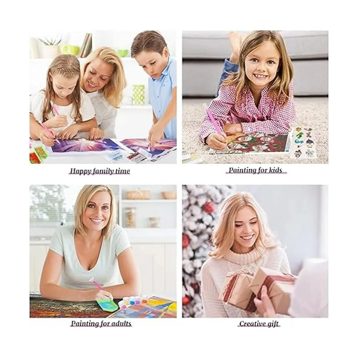 Kits de pintura de diamantes 5D para adultos kits de arte_4