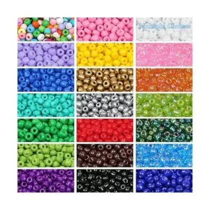 MIKIMIQI 2200 cuentas de semillas de vidrio a granel_7