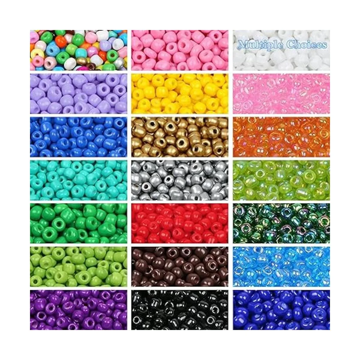 MIKIMIQI 2200 cuentas de semillas de vidrio a granel_7