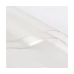 20 piezas de papel de regalo de flores con borde plateado_1