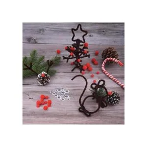 Livder Juego de 475 limpiadores de tuberías de Navidad_6