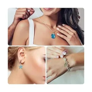 QXUJI 30 dijes de metal para concha de estrella de mar_6