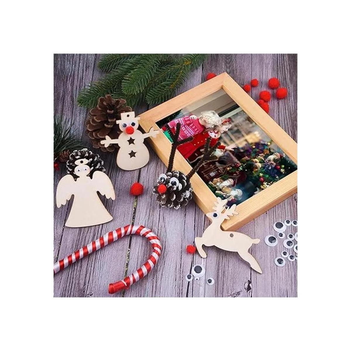 Livder Juego de 475 limpiadores de tuberías de Navidad_5