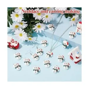 36 piezas de adornos de Navidad de hombre de jengibre con_5