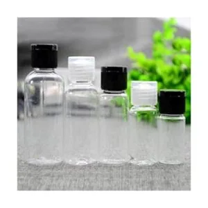 12PCS 1.0 fl oz 1oz BPA Free Clear Empty Plastic Flip Cap_6