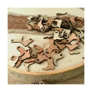 100 mini botas de vaquero de madera para manualidades_3