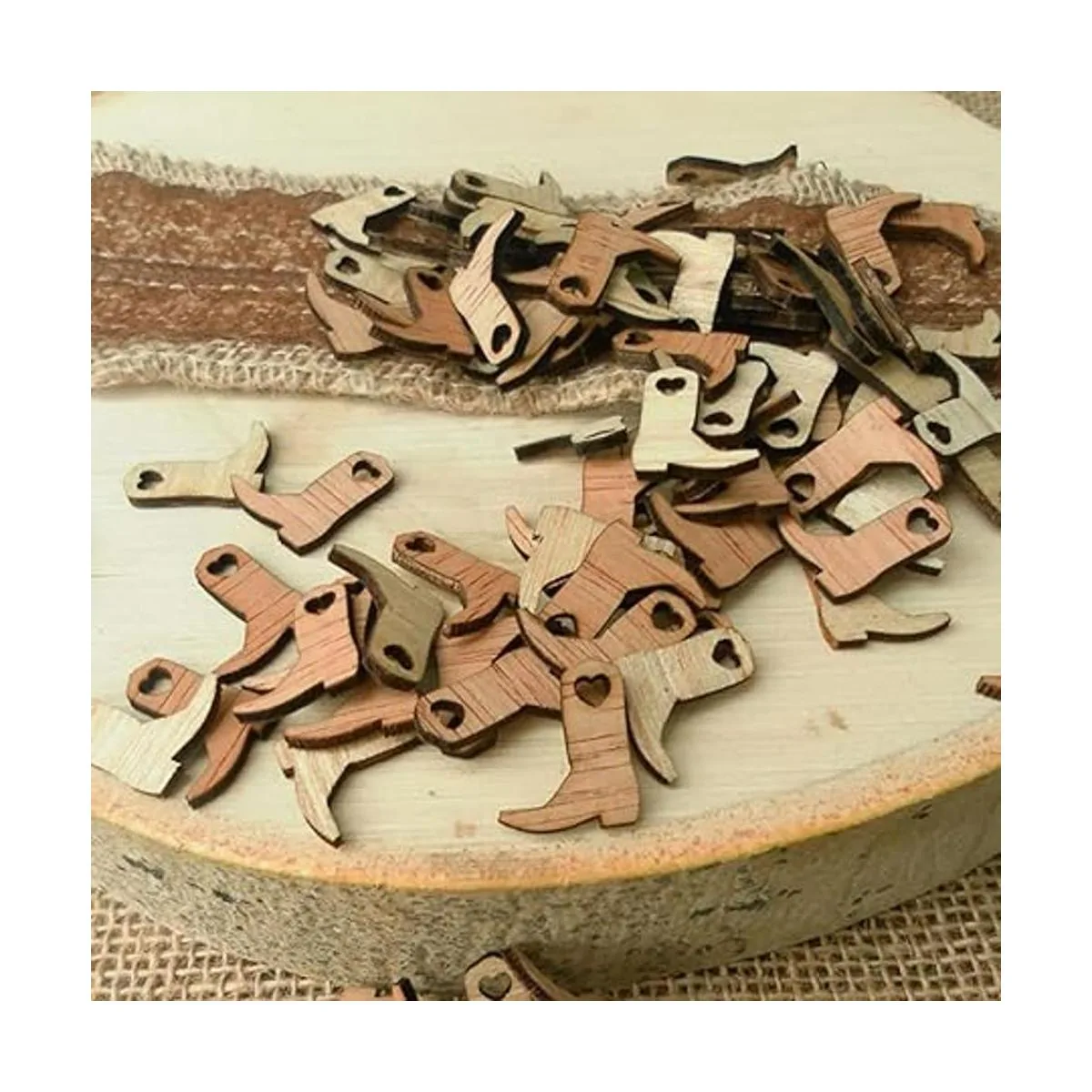 100 mini botas de vaquero de madera para manualidades_3