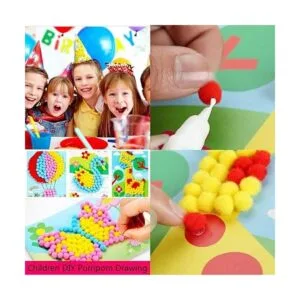 70 mini pompones suaves y esponjosos de 0.787 in hechos a_7