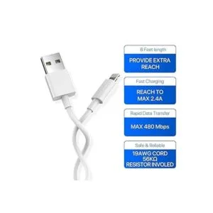 Cargador para iPhone AUNC Cable de carga Lightning a USB_3