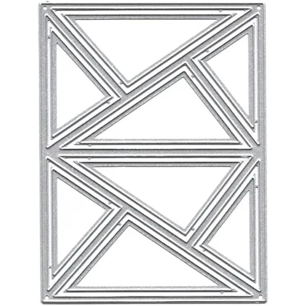 Rectangle Triangle Background Metal Die Cuts Rectangle_6