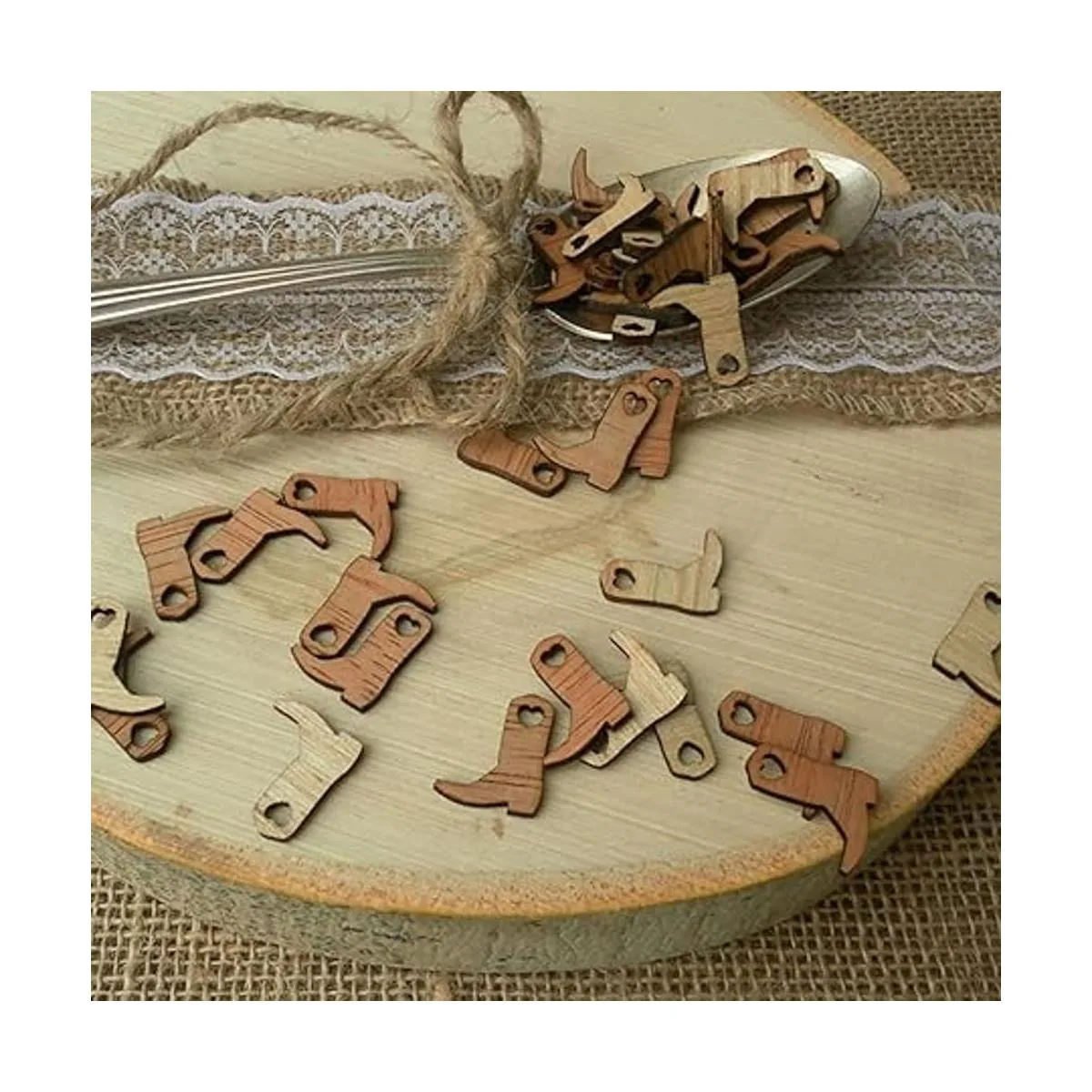 100 mini botas de vaquero de madera para manualidades_5