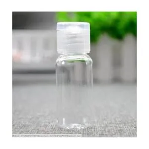 12PCS 1.0 fl oz 1oz BPA Free Clear Empty Plastic Flip Cap_4