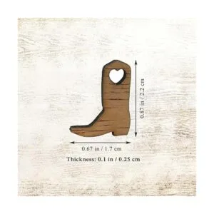 100 mini botas de vaquero de madera para manualidades_2