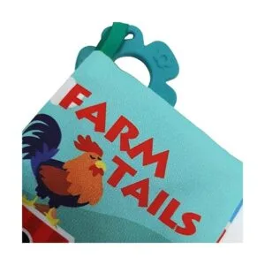 JSDrhome Libro suave de tela para bebés libro para bebés_6