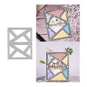 Rectangle Triangle Background Metal Die Cuts Rectangle_4