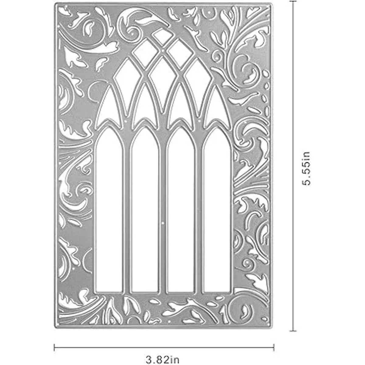 Marco de ventana de puerta de metal troqueles de corte de_2