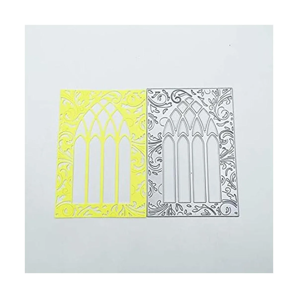 Marco de ventana de puerta de metal troqueles de corte de_3