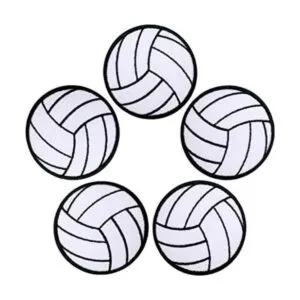 Octory 5 piezas de parche de voleibol para planchar en la_1
