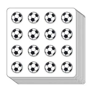 Calcomanías para planificar el fútbol 0.5 pulgadas_1