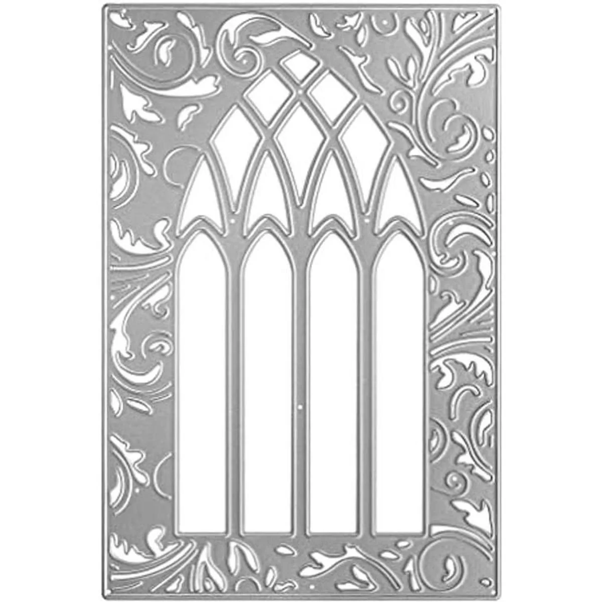 Marco de ventana de puerta de metal troqueles de corte de_1