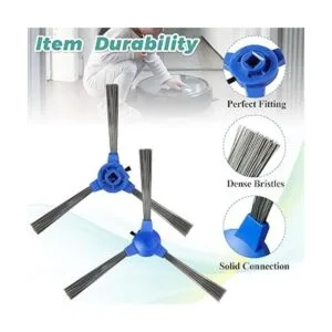 Techecook Repuesto de cepillo lateral para Eufy RoboVac_2