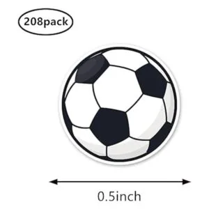 Calcomanías para planificar el fútbol 0.5 pulgadas_2