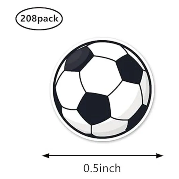 Calcomanías para planificar el fútbol 0.5 pulgadas_2