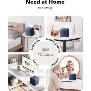 Tclouda Soporte decorativo creativo para caja de pañuelos_4