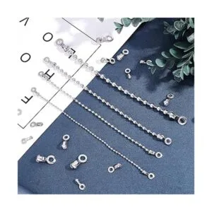 NBEADS 70 conectores de cadena de bola 0.094 in0.118_4