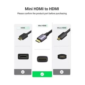UGREEN Mini adaptador HDMI a HDMI carcasa de aluminio 4K_2
