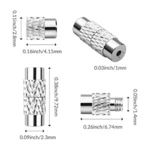100 cierres de barril de latón cierres de rosca de 0.472_2