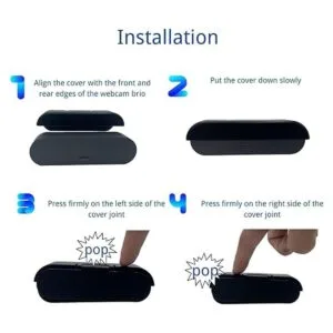 MoimTech Funda para cámara web Logitech Brio 4K cubierta_4