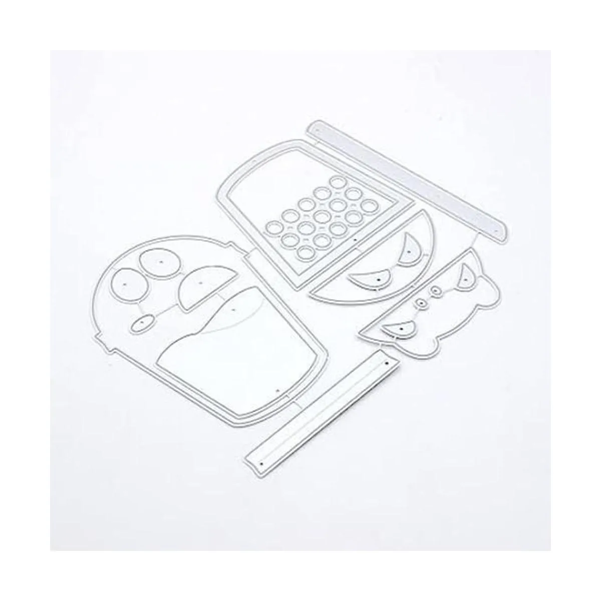 KSCRAFT Lindas plantillas de corte de metal para_1