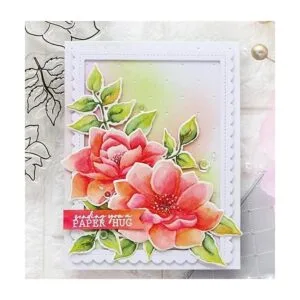 hinana Troqueles rectangulares de metal con agujero de_4