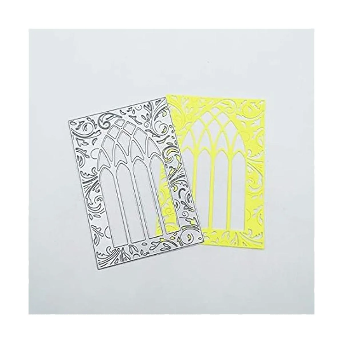 Marco de ventana de puerta de metal troqueles de corte de_4