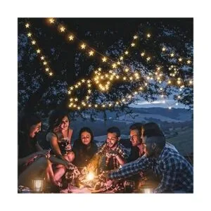 CESOF Guirnalda de luces de estrella 20 pies 40 luces_6