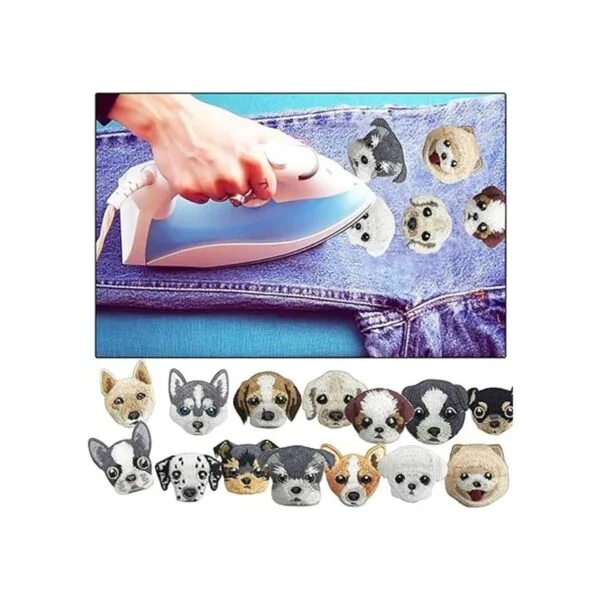 Woohome 14 parches para planchar para perros para coser_7