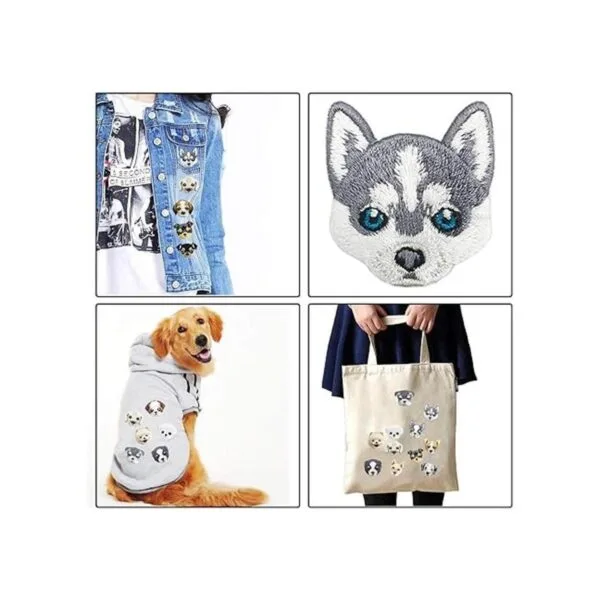 Woohome 14 parches para planchar para perros para coser_5