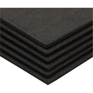 Hojas de espuma EVA negra de 0.118 in para manualidades_5