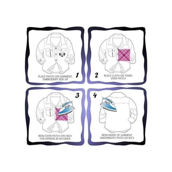 Woohome 14 parches para planchar para perros para coser_6
