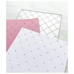 hinana Troqueles rectangulares de metal con agujero de_5